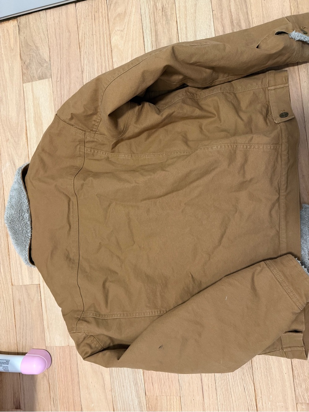Carhartt Women’s Brown Sherpa-Lined Work Jacket - Picture 5 of 5
